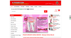 Desktop Screenshot of k-pasar.com