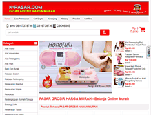 Tablet Screenshot of k-pasar.com